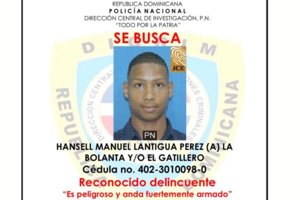 PN activa búsqueda de “La Bolanta”, presunto autor de tiroteo que dejó varios heridos
