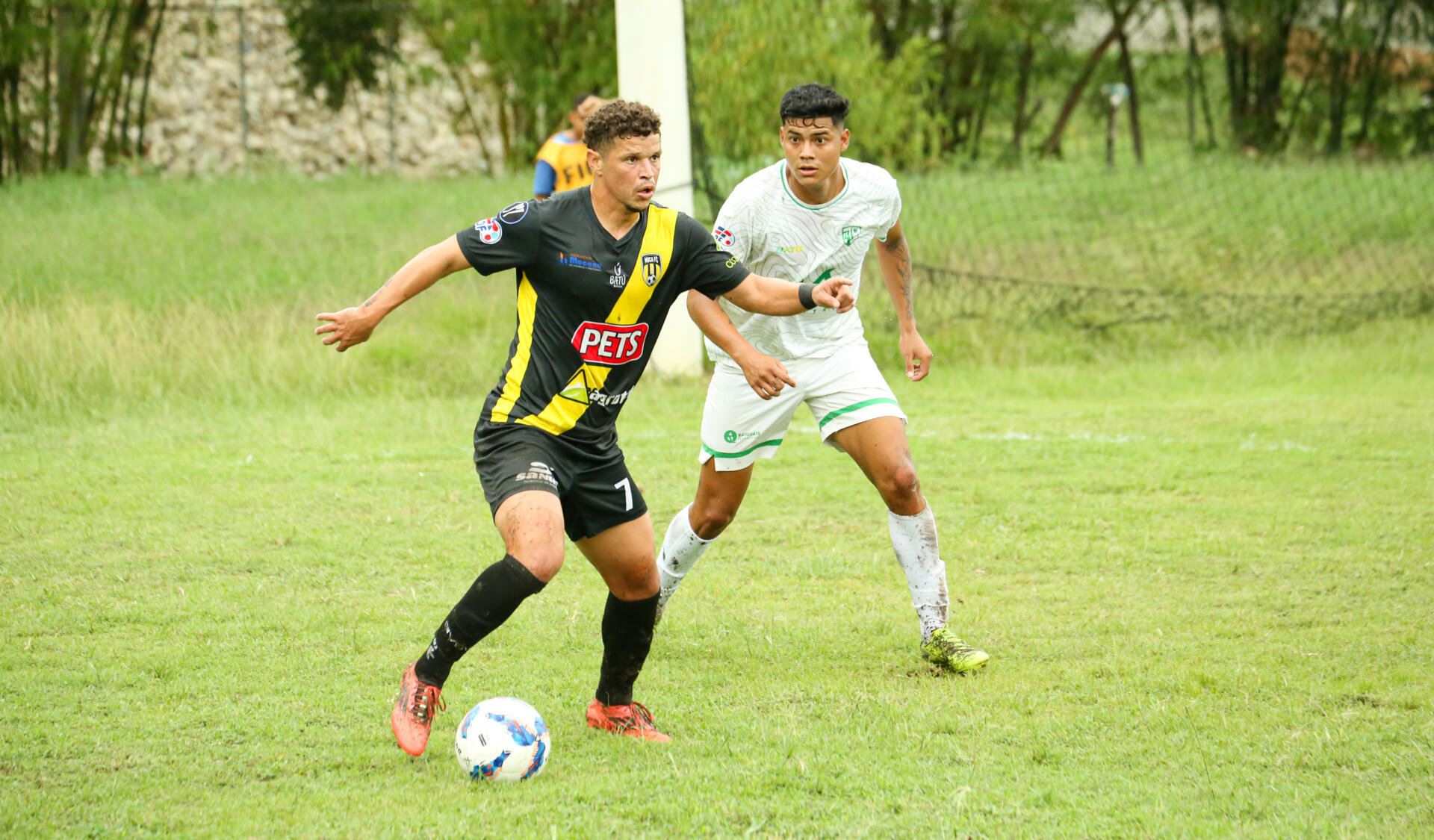 Accion del partido Jarabacoa FC contra MOCA FC jornada 11 LDF