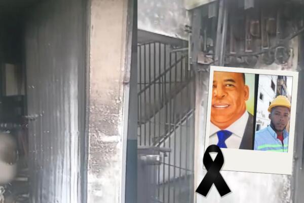Rafael Carmona y su hijo Juan Rafael Carmona, víctimas mortales del incendio de Arroyo Hondo. Foto: CDN Digital