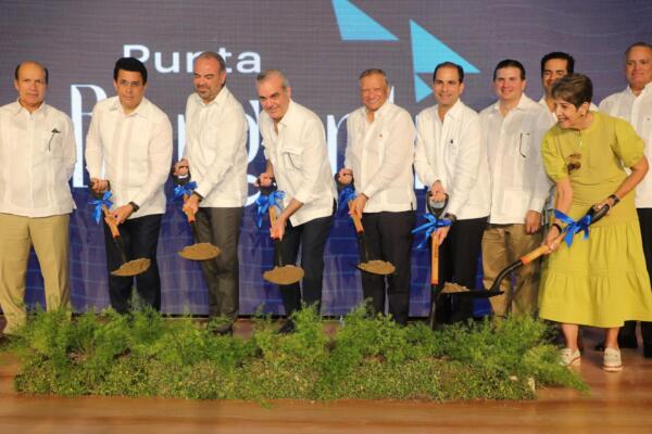 El presidente Abinader dejó inició los trabajos del Hotel Meliá Bergantín Beach, proyecto del Grupo Puntacana y Meliá Hotels International.