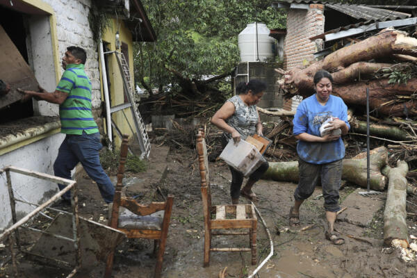 Suben a 15 los muertos por las lluvias en Honduras
