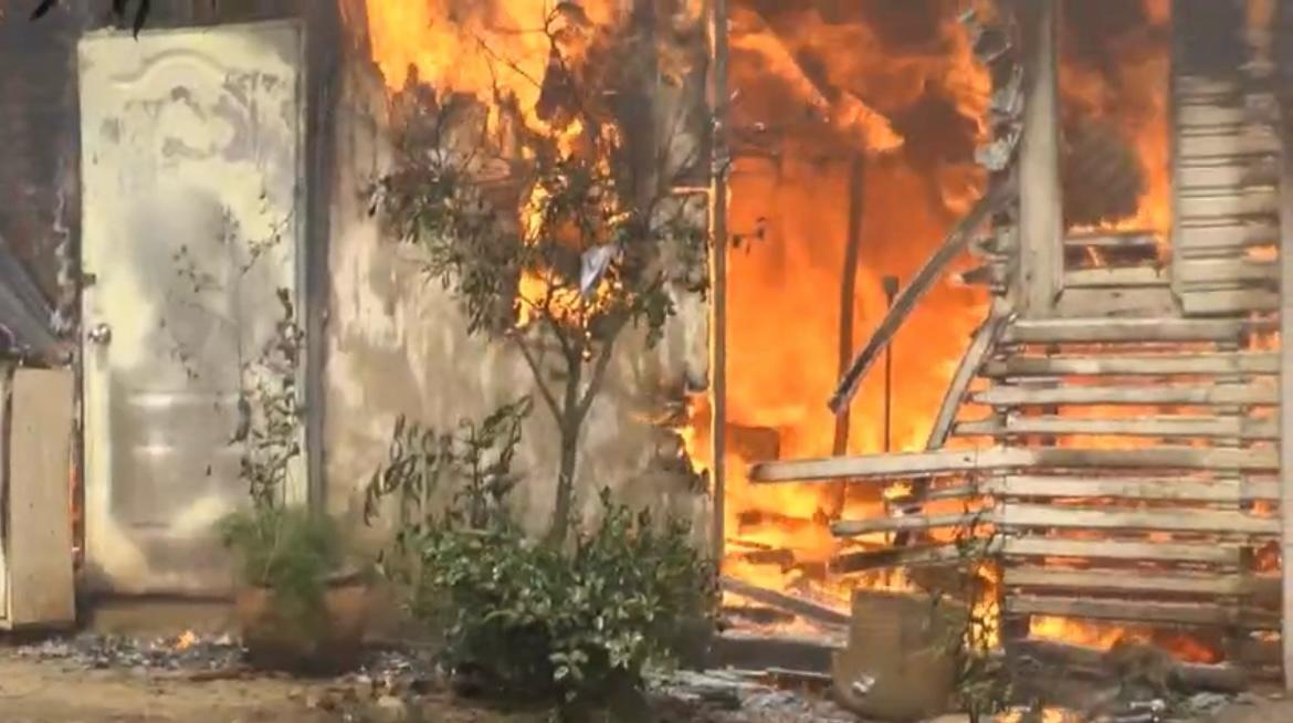 Incendio en Las Terrenas
