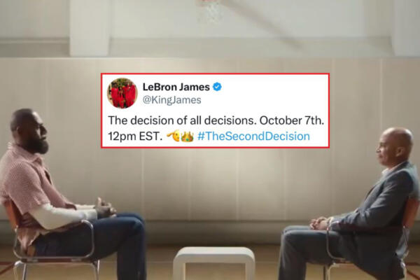 El tuit de LeBron disparó precios de $85 a $445