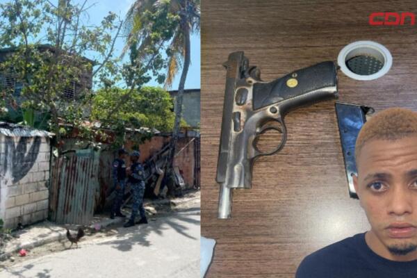 Luiggy Jeansel Morrobel, detenido por la muerte de otro en Pedro  Brand. 