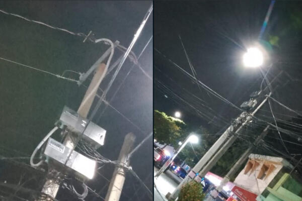 Técnicos de Edesur restablecen servicio eléctrico en Mata Hambre