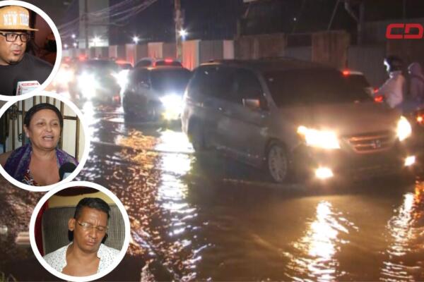 Tormenta Melissa deja pérdidas en Santo Domingo Oeste.
