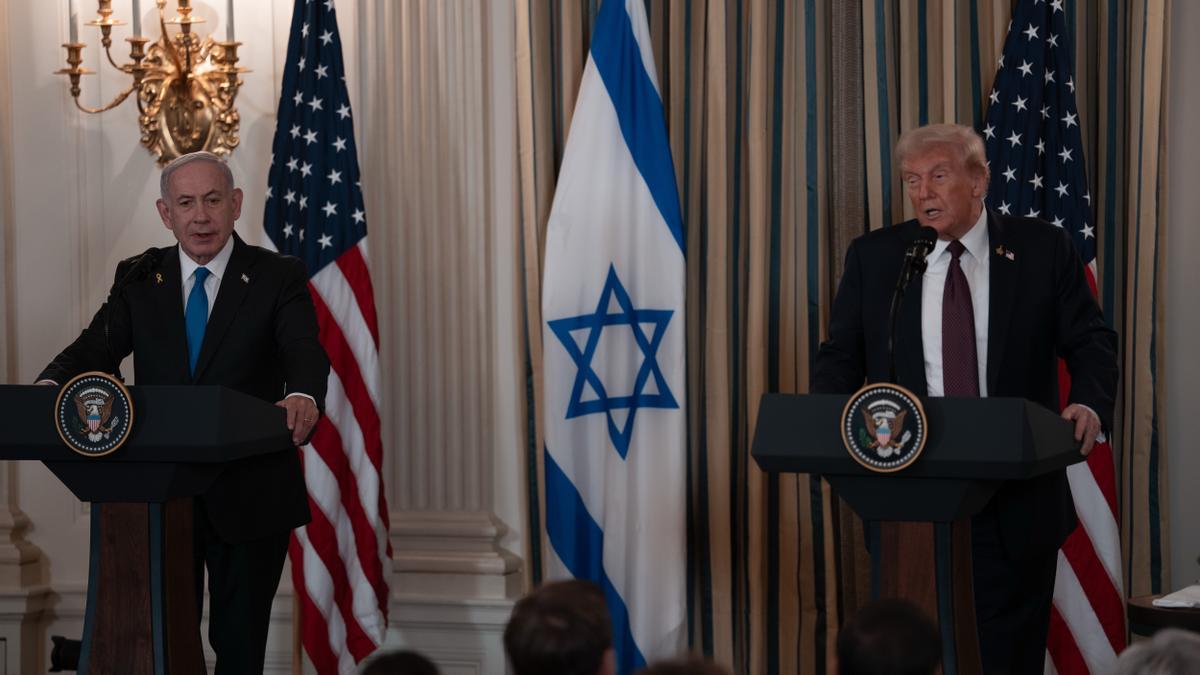 Netanyahu a Trump: "Juntos conseguiremos esta paz"