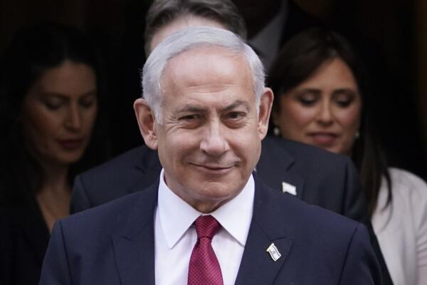  Benjamin Netanyahu, primer ministro israelí.