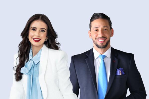 avier Taveras y Karina Alarcón 
Foto: fuente externa