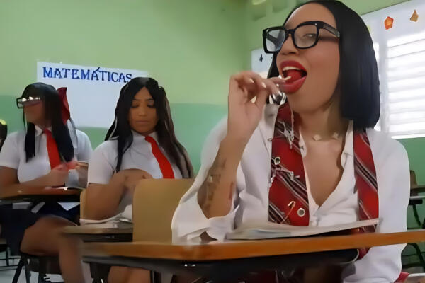 Captura de video urbano grabado en escuela pública dominicana