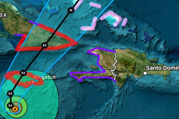 Melissa transitará al norte de RD entre miércoles y jueves