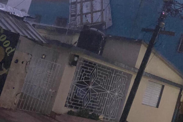 Viviendas afectadas por ráfaga de viento en Miches, El Seibo