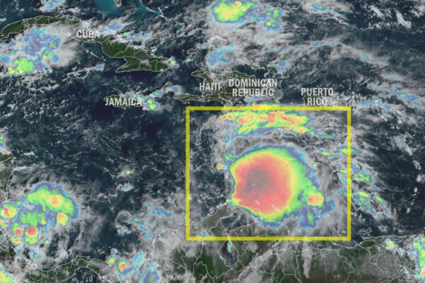La Tormeta Tropical Melissa trae alto potencial de inundaciones en varias provincias dominicanas