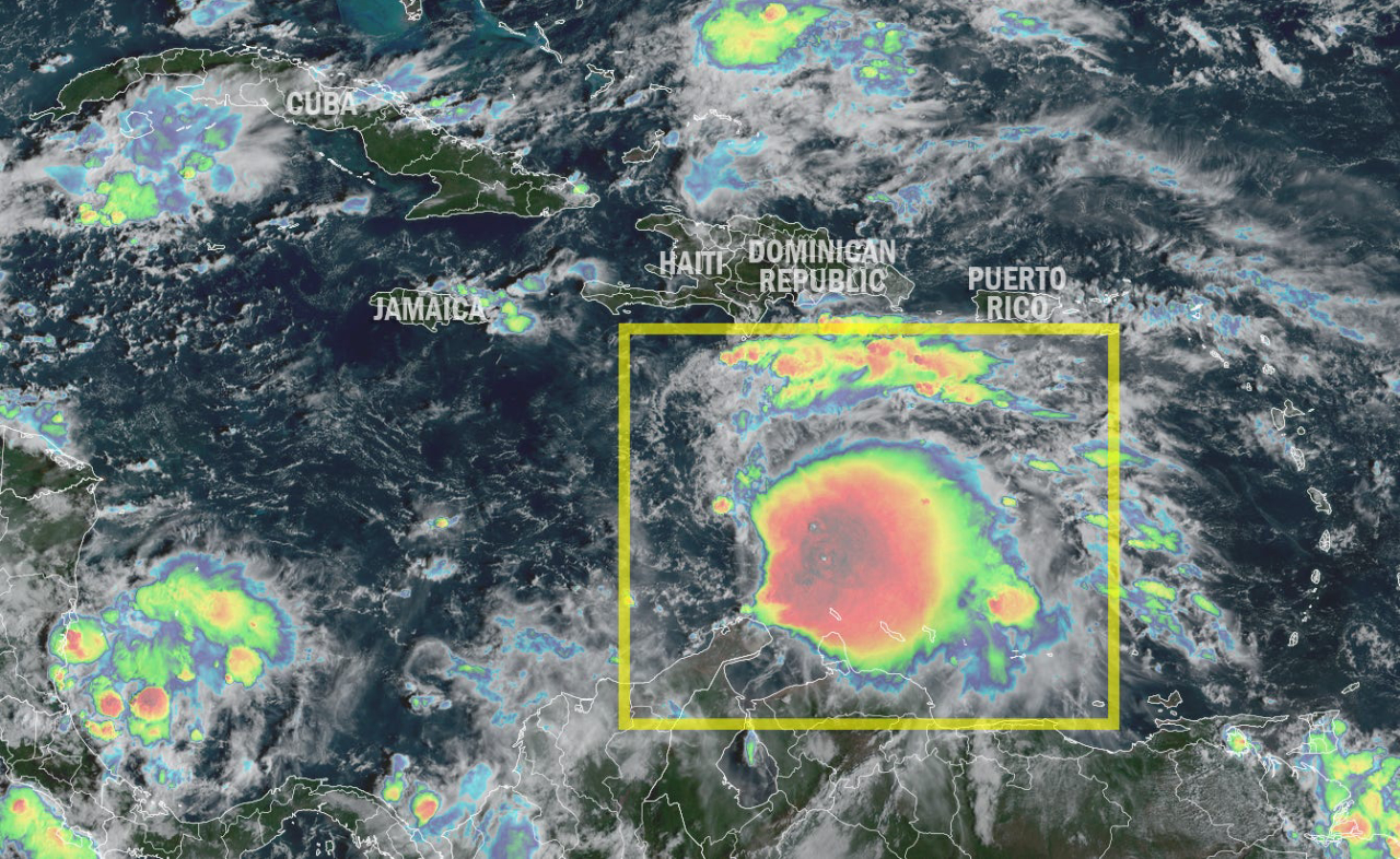 La Tormeta Tropical Melissa trae alto potencial de inundaciones en varias provincias dominicanas