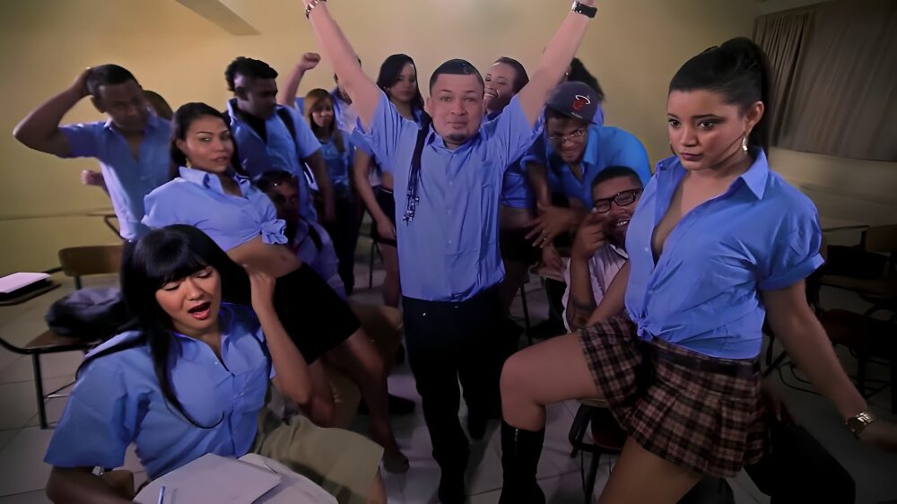 Imagen de Jowell y Randy en su tema "Hey Mister"