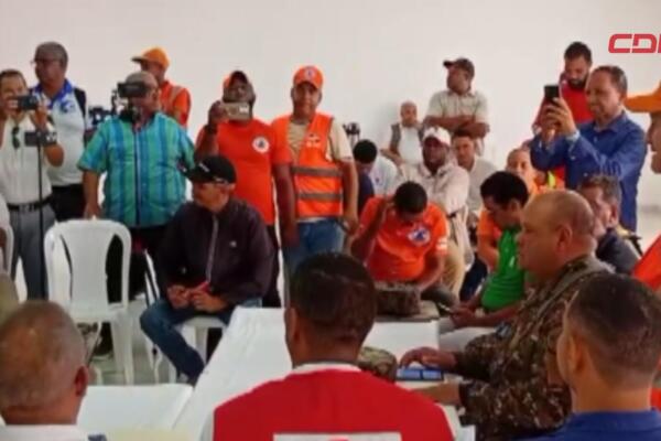 CPMR en sesión permanente por lluvias en Valverde.