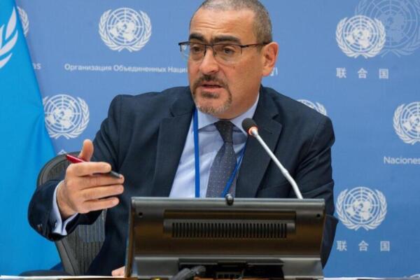 Ramiz Alakbarov, coordinador especial adjunto de la ONU para los Territorios Palestinos Ocupados.