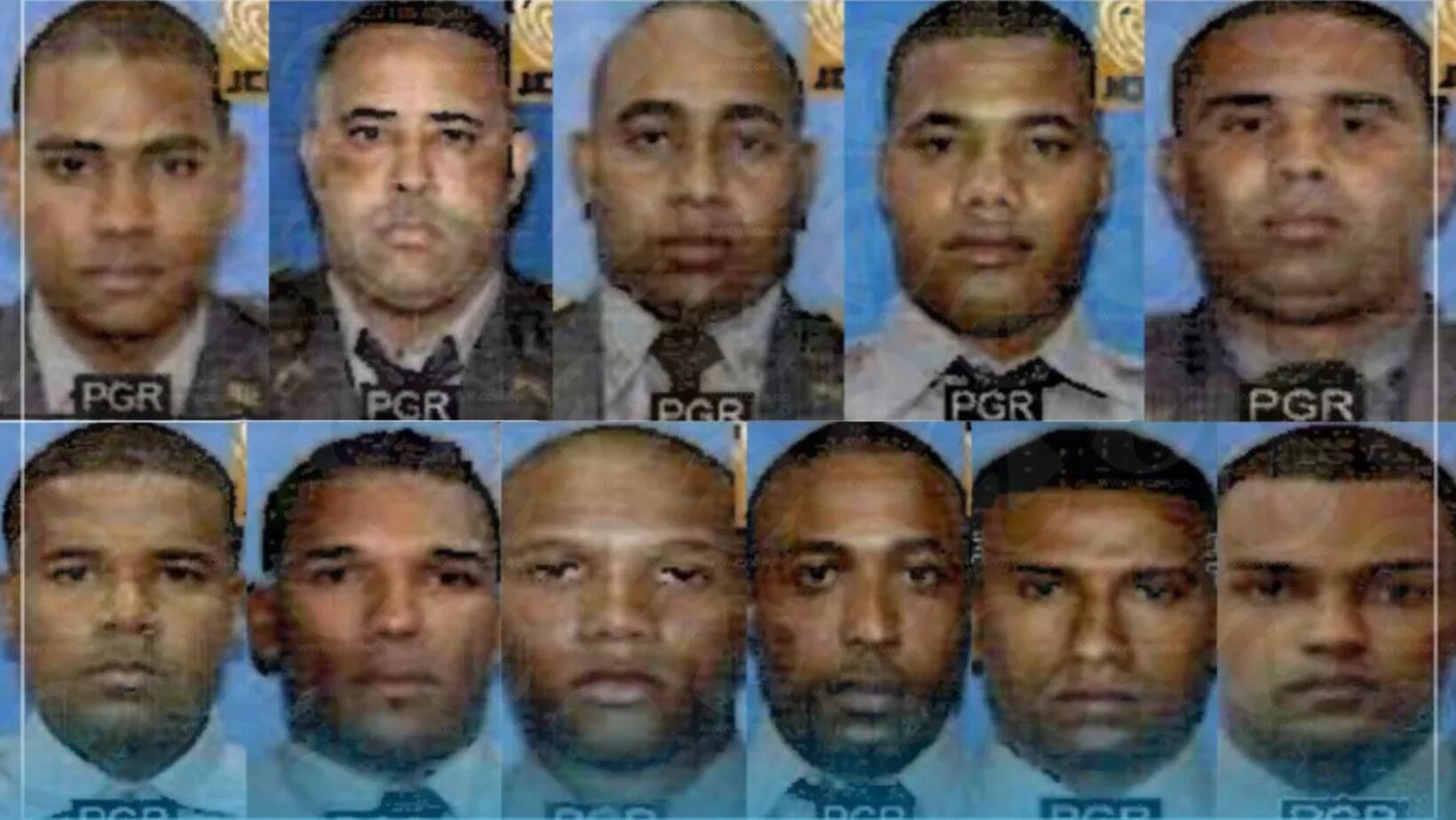 11 policías acusados