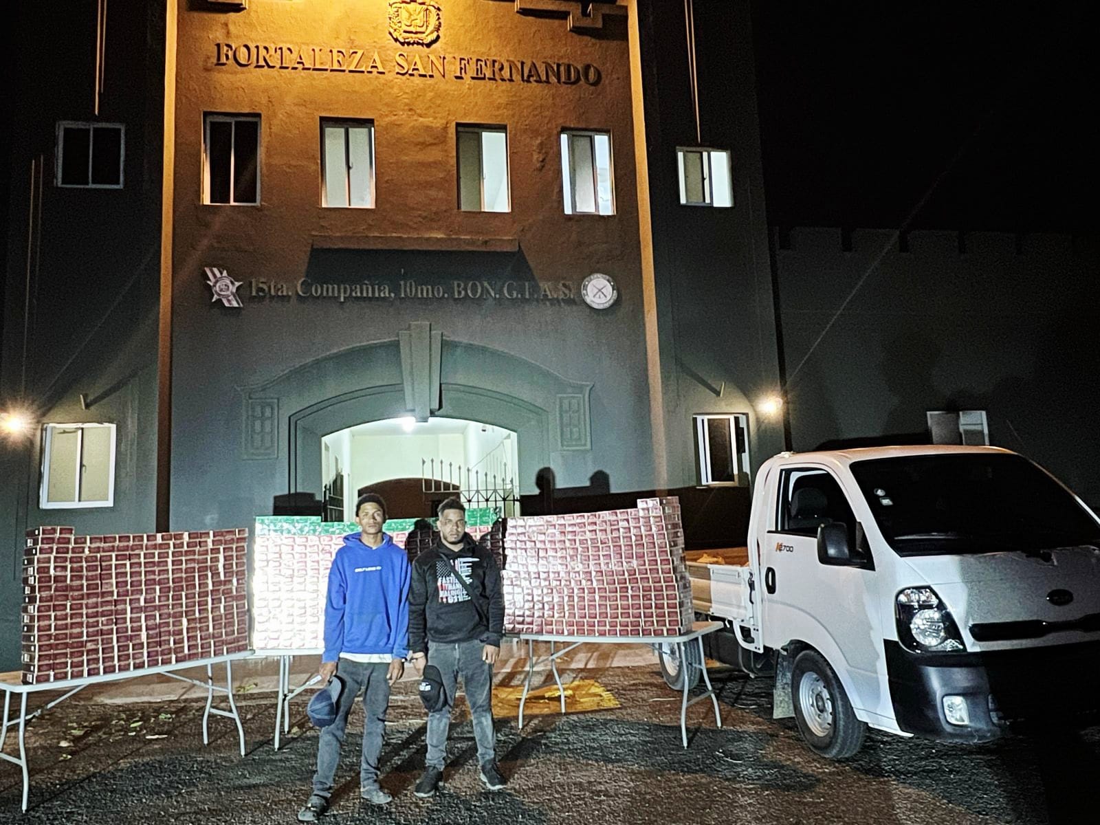 Ejército intercepta camión que llevaba contrabando de 160 mil cigarrillos