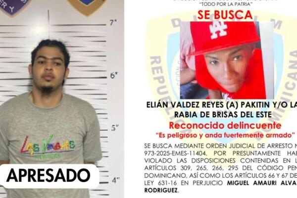 La PN le ocupo un arma de fuego, presuntamente utilizada en el crimen.