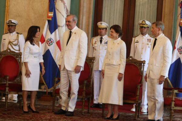 _Luis Abinader recibió este miércoles las cartas credenciales de siete nuevos embajadores acreditados en la República Dominicana.