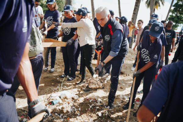 Agentes al 100 marca el inicio de un movimiento nacional de voluntariado juvenil. Foto: Fuente externa 