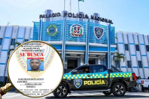 PN activa búsqueda de hombre prófugo acusado de violencia de género en el Distrito Nacional