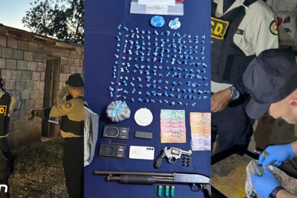 Arrestan 21 personas e incautan miles de gramos en operativos simultáneos  