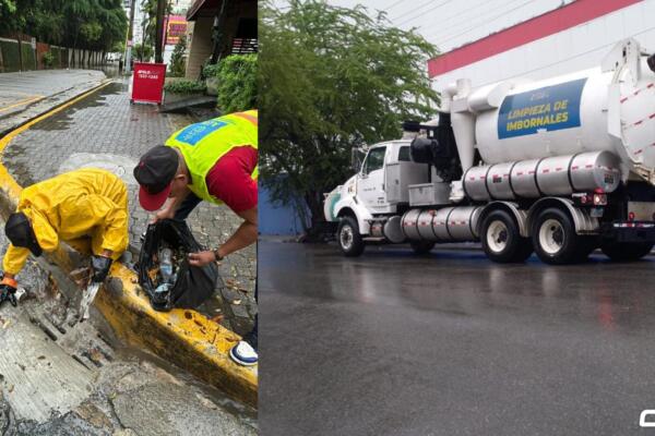 Alcaldía DN realiza limpieza de filtrantes para mitigar efectos de vaguada