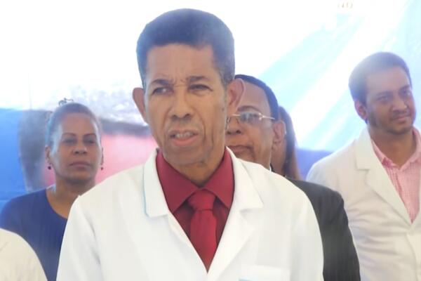 El candidato a la presidencia del Colegio Médico Dominicano (CMD), doctor Clemente Terrero.