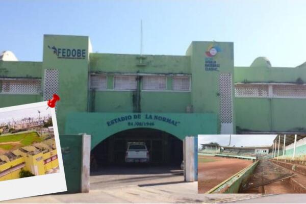 Estado actual del estadio de La Normal, deteriorado tras más de 32 años sin reparación.