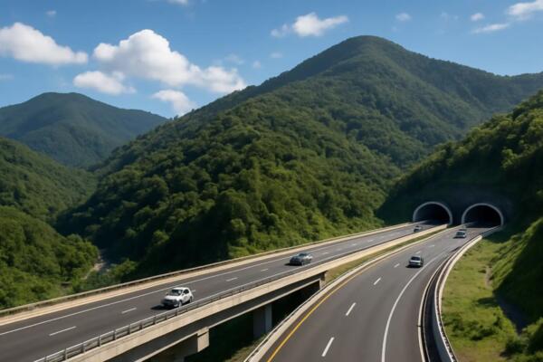La futura Autopista del Ámbar busca reducir tiempos de viaje entre Santiago y Puerto Plata.