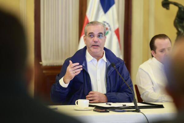 El presidente de la República, Luis Abinader. 