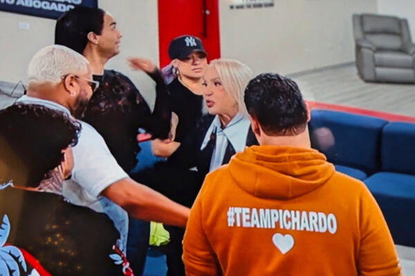 Laura y “La Fruta” fueron protagonistas del encuentro más comentado.