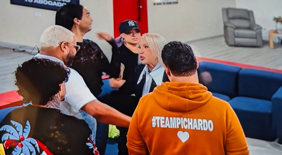 Laura y “La Fruta” fueron protagonistas del encuentro más comentado.