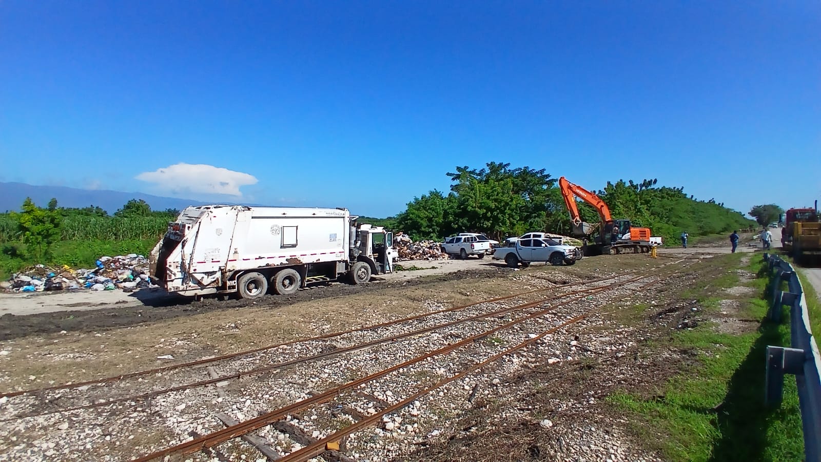 el CAC retiene camión de basura