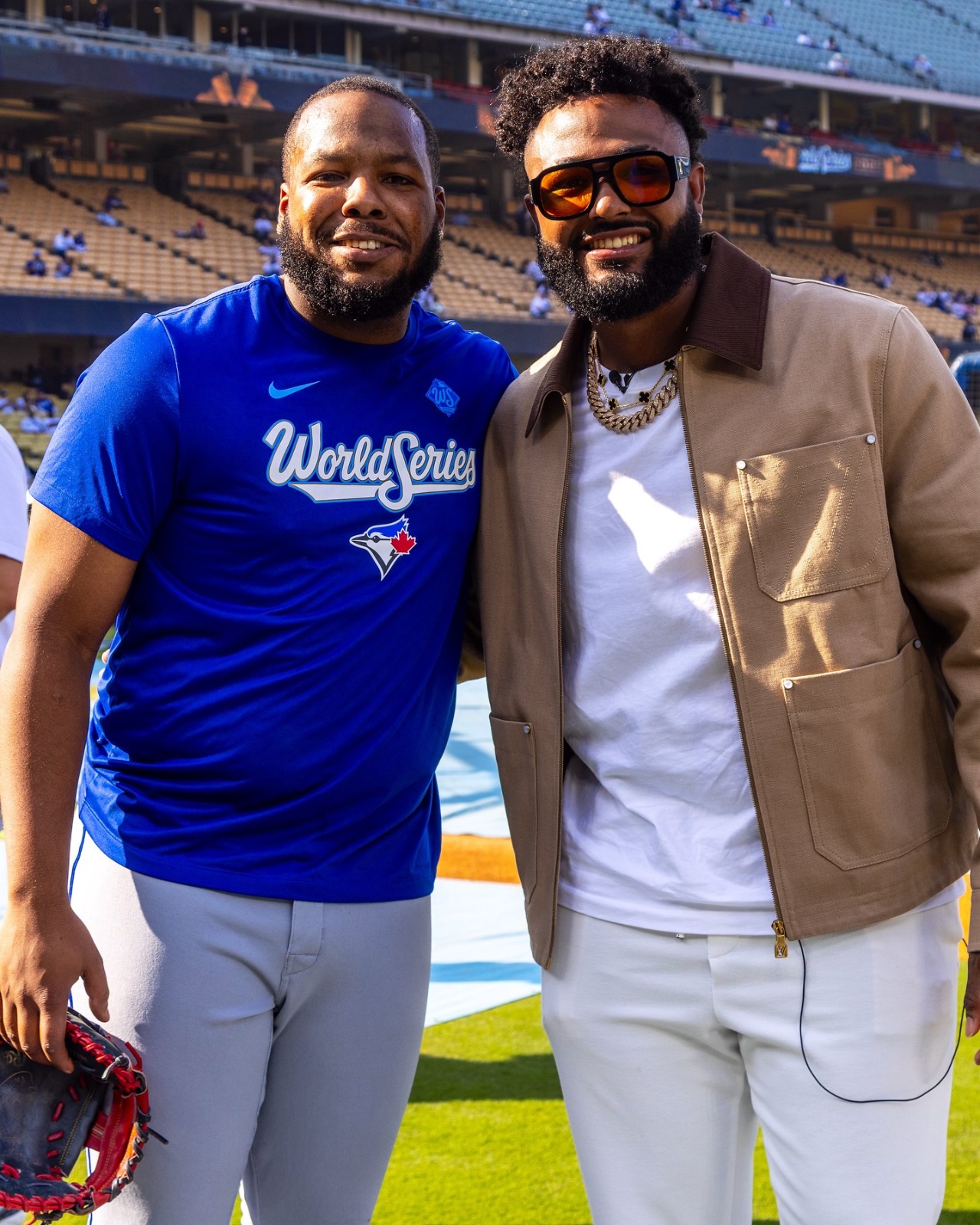 “La Máxima” desempeñó sus funciones durante el “Clásico de Otoño”, al igual que Lawrence Butler, de los Oakland Athletics, y Vinnie Pasquantino, de los Kansas City Royals.