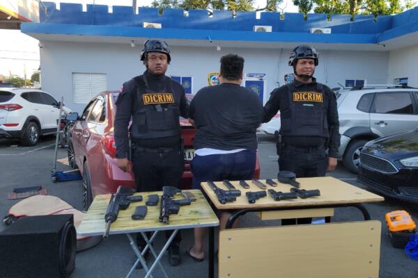 La Policía Nacional informó que fue apresado Deivi Rosado Durán 