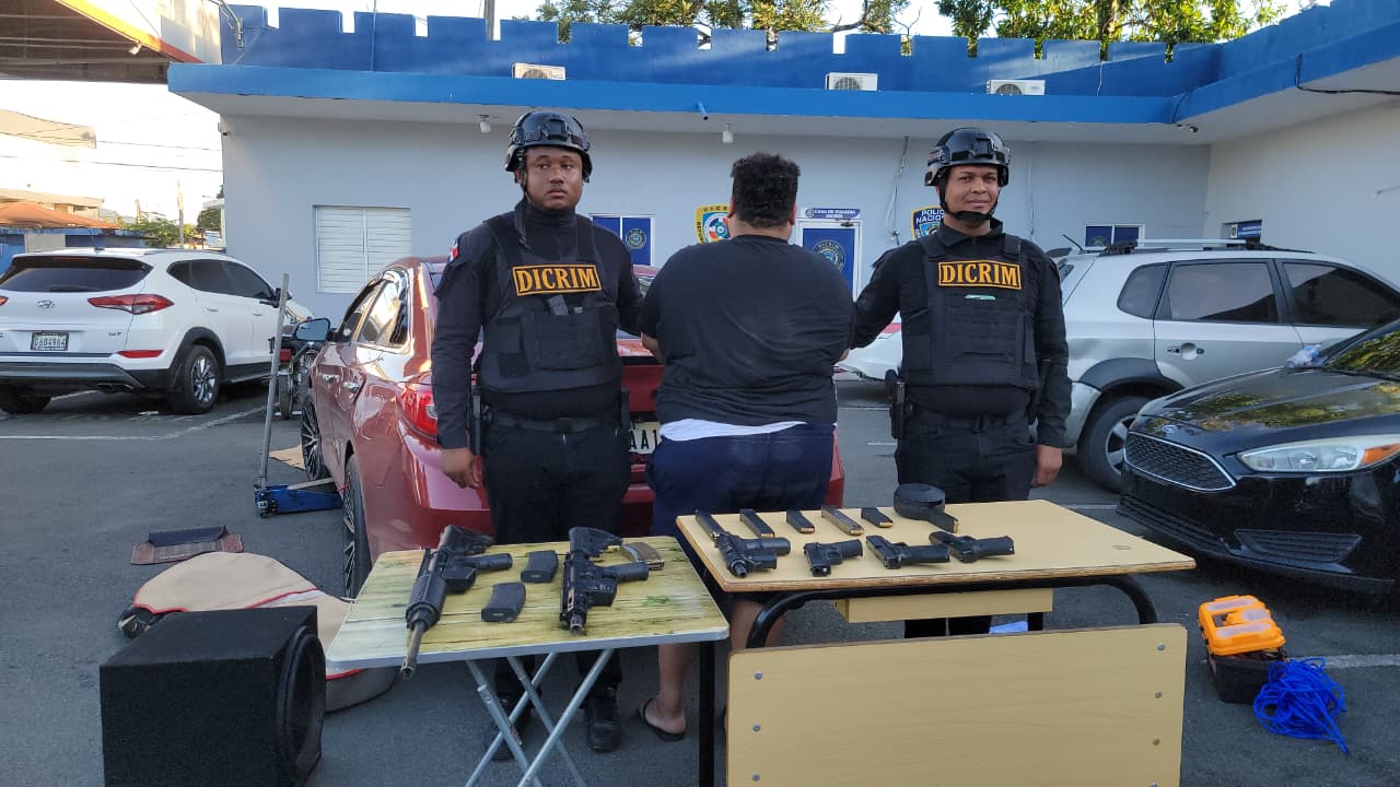 La Policía Nacional informó que fue apresado Deivi Rosado Durán "El Gordo"