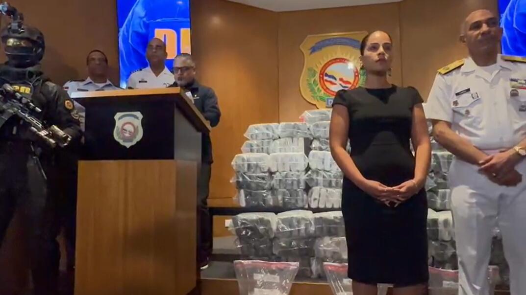 Apresan dos hombres con un cargamento de 484 paquetes de presunta cocaína