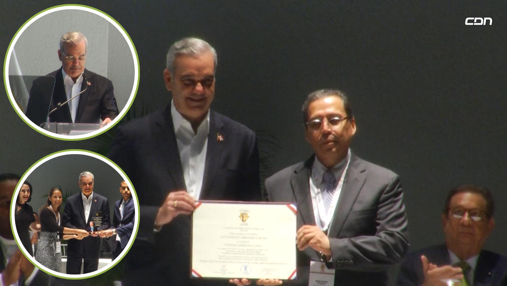 Asociación de Antiguos Alumnos del Colegio Loyola reconoce al presidente Abinader