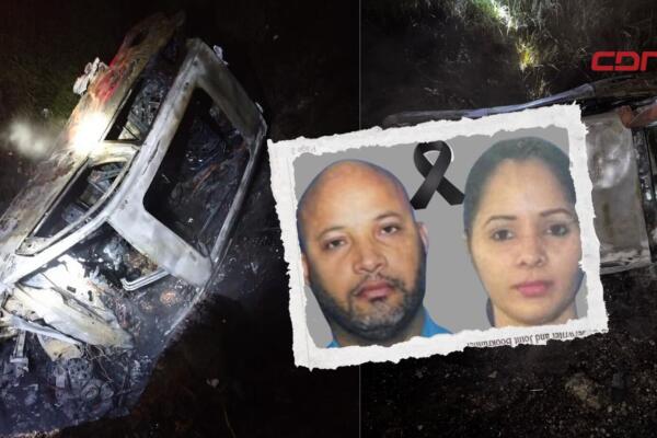 José Ramón Hernández Tejeda y Ingrid del Carmen Hernández Pérez, muertos en accidente. 
