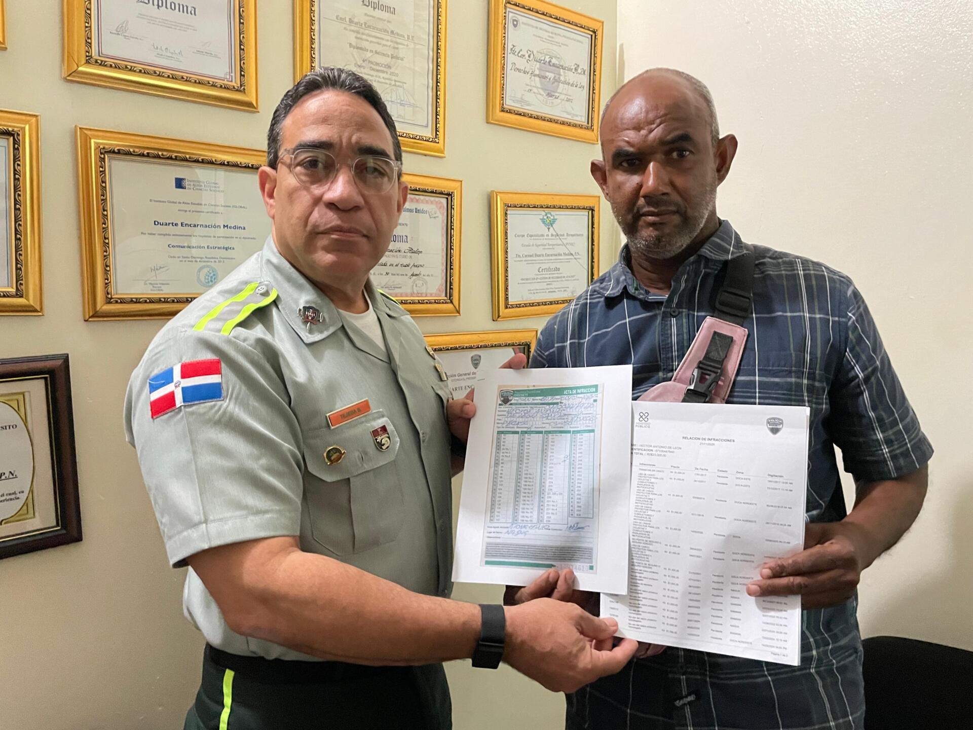 Digesett multas en Nagua