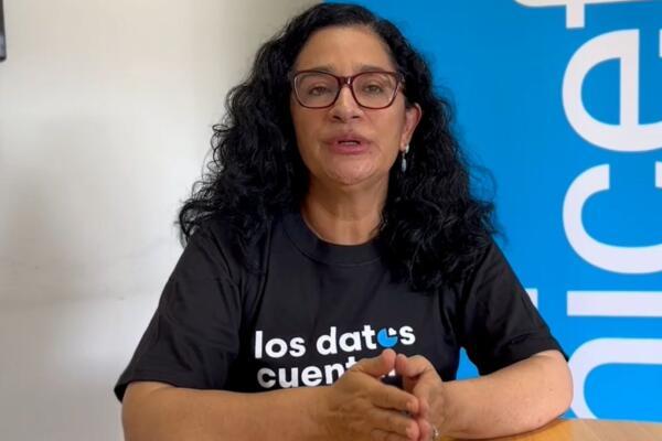 Anyoli Sanabria, representante interina de Unicef  en el país.