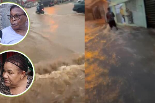 Residentes de SD denuncian afectaciones por lluvias y acumulación de basura