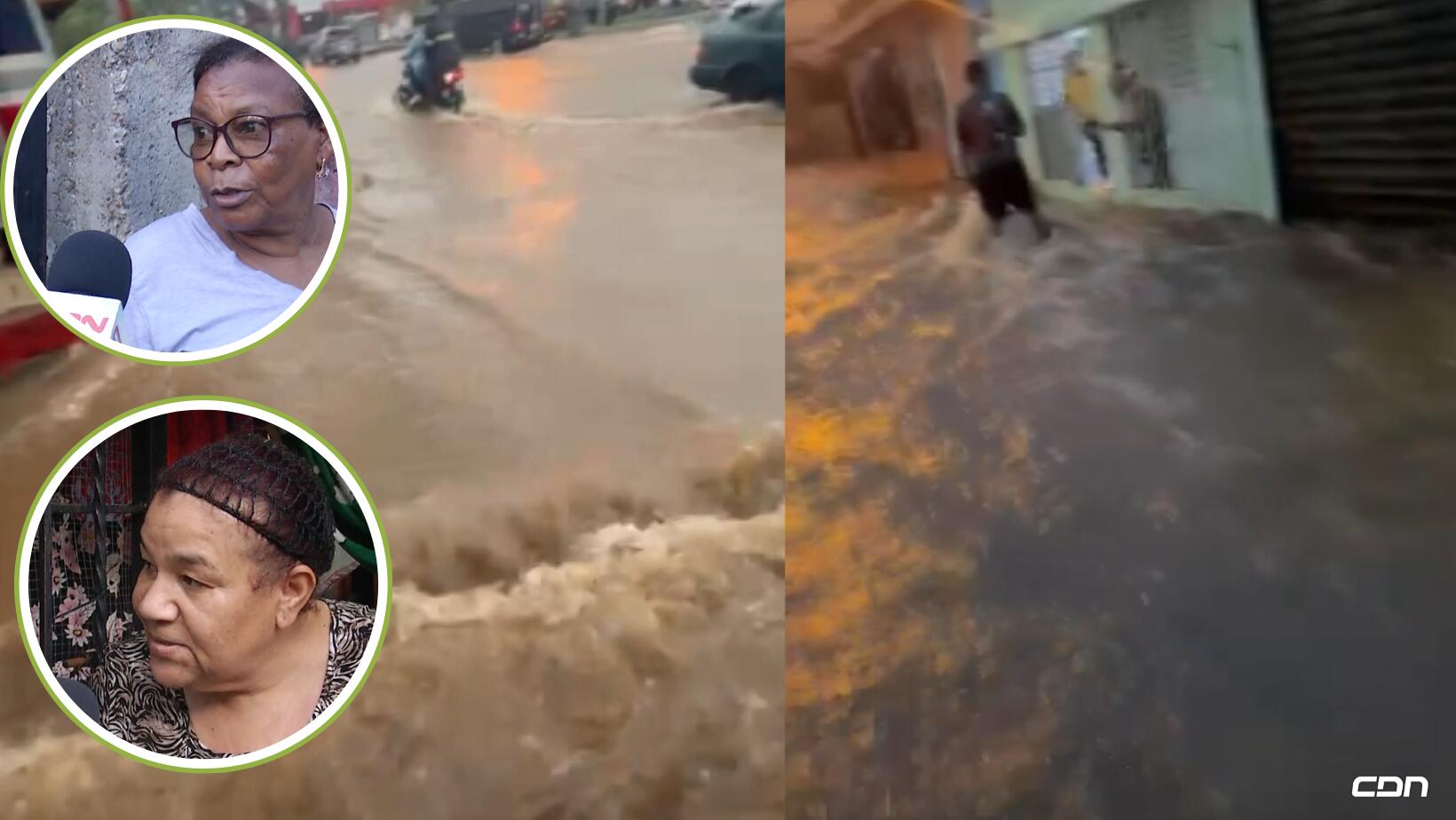 Residentes de SD denuncian afectaciones por lluvias y acumulación de basura