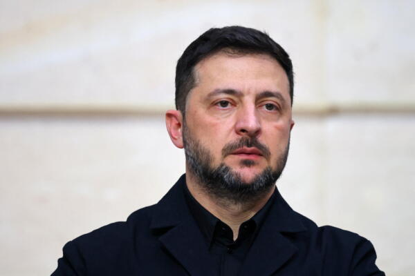 Imagen de archivo del presidente ucraniano Volodimir Zelenski .EFE/EPA/SARAH MEYSSONNIER / POOL MAXPPP OUT