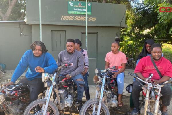 Control migratorio en Montecristi deja seis detenidos.

