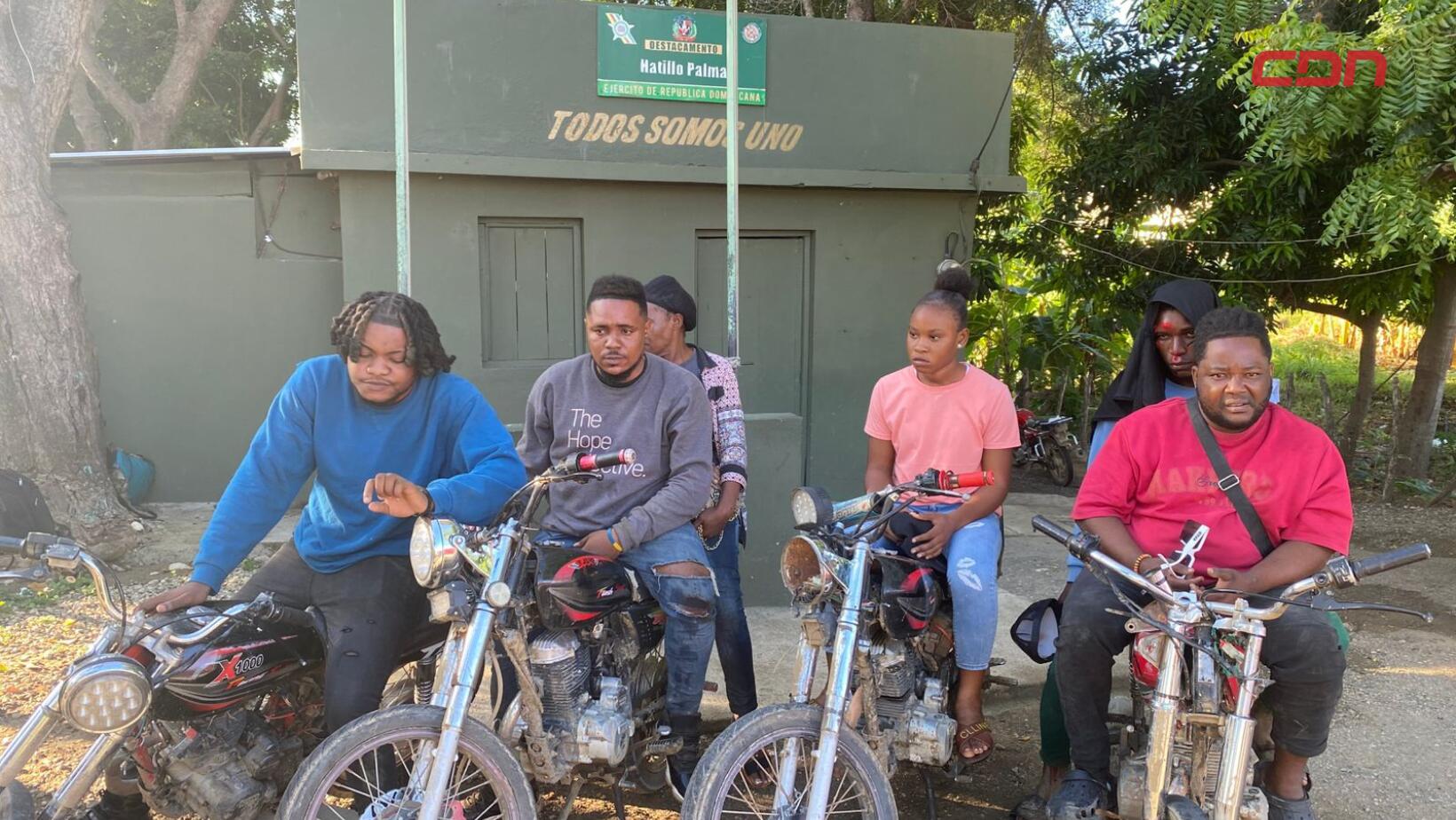 detiene a seis haitianos