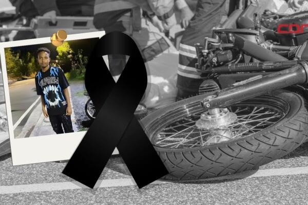Sinaury de los Santos, una de las tres víctimas mortales en accidente de motocicleta. 